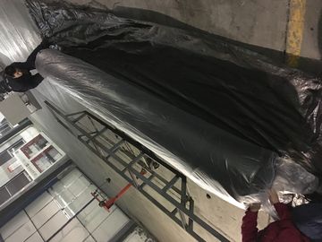 Short Fiber Needle Punched High Strength PP Non woven Geotextile Black Color With Anti UV